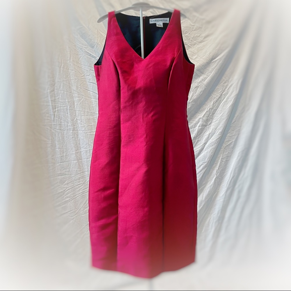 Elegant Pink Midi Dress